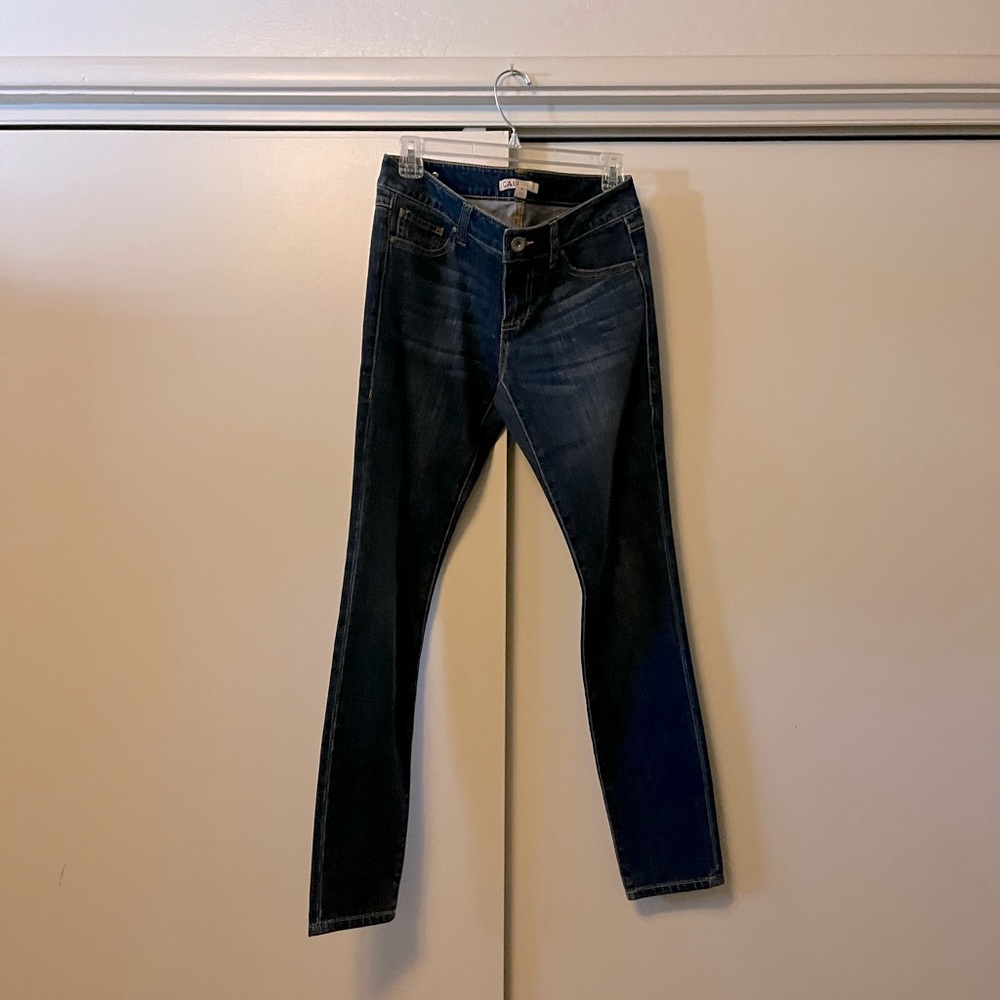 Cabi Jeans size 4 tapered legs 30 waist 30 inseam preowned